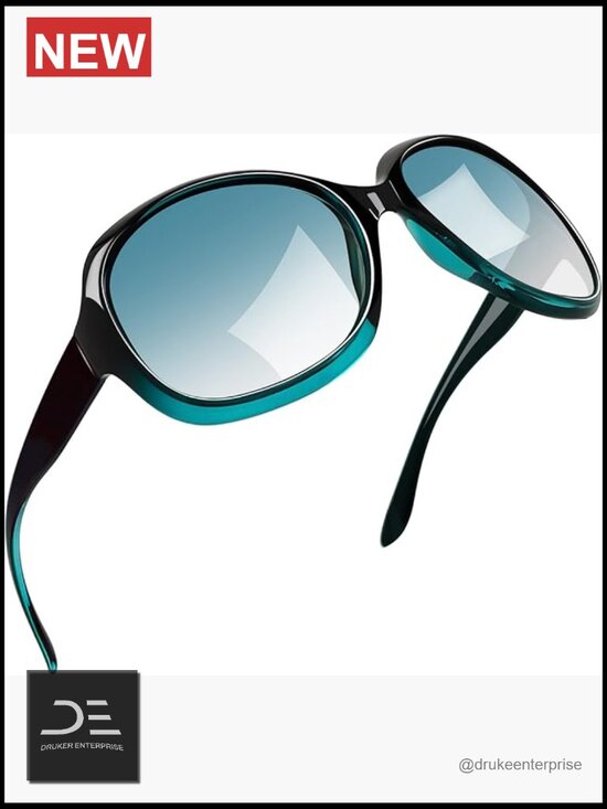 Oversized Polarized Sunglasses Women Butterfly Driving UV400 Protection main image 7